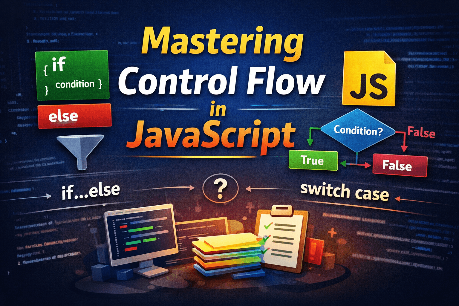 Control Flow in JavaScript: If, Else, and Switch Explained