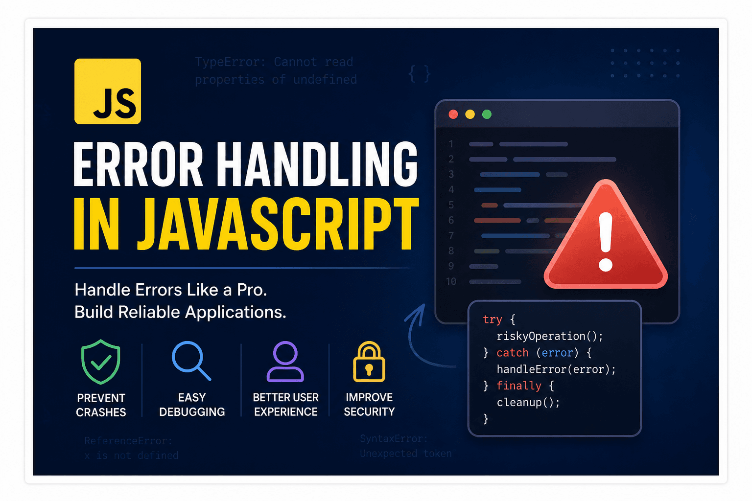 Error Handling in JavaScript: Try, Catch, Finally